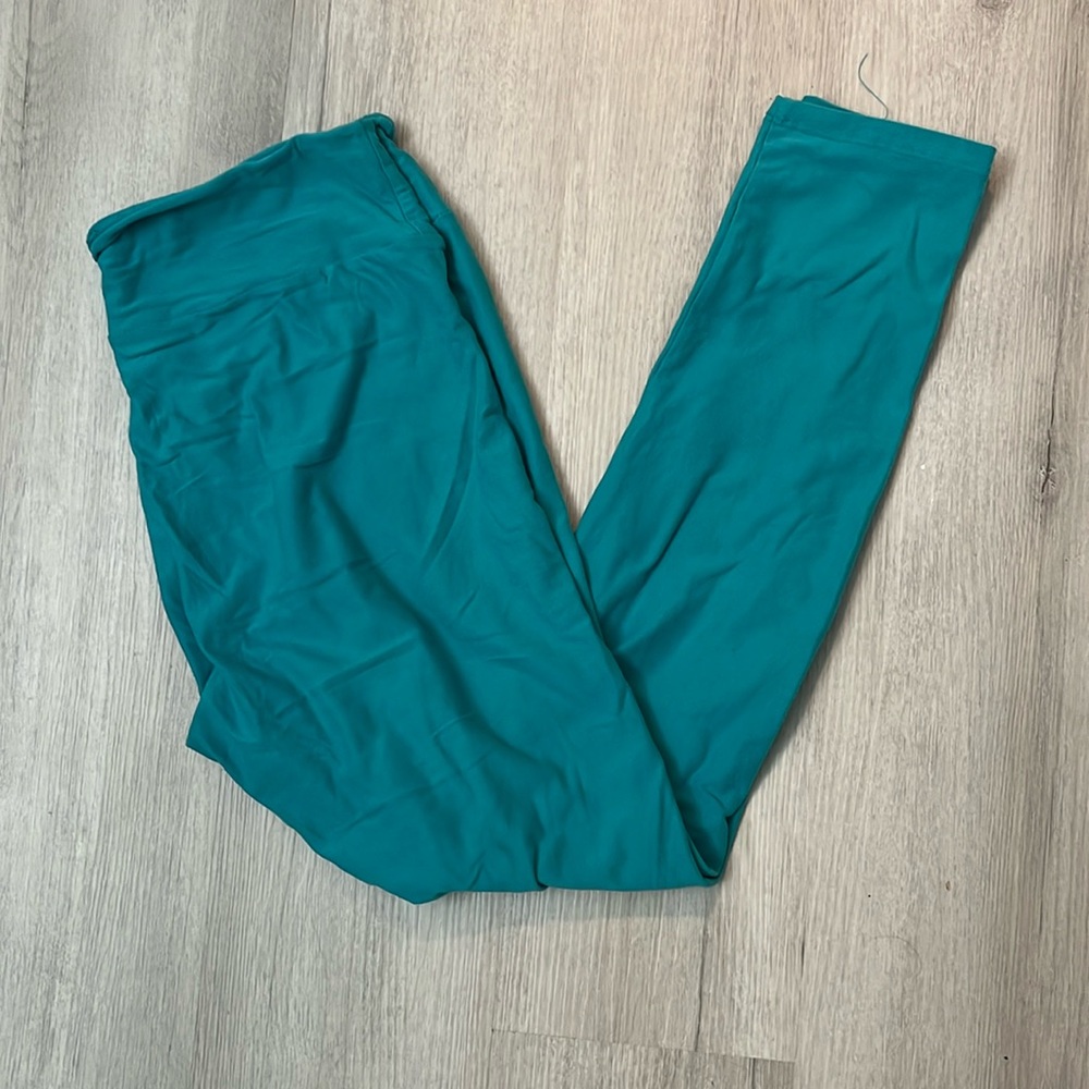 OS LuLaRoe blue leggings